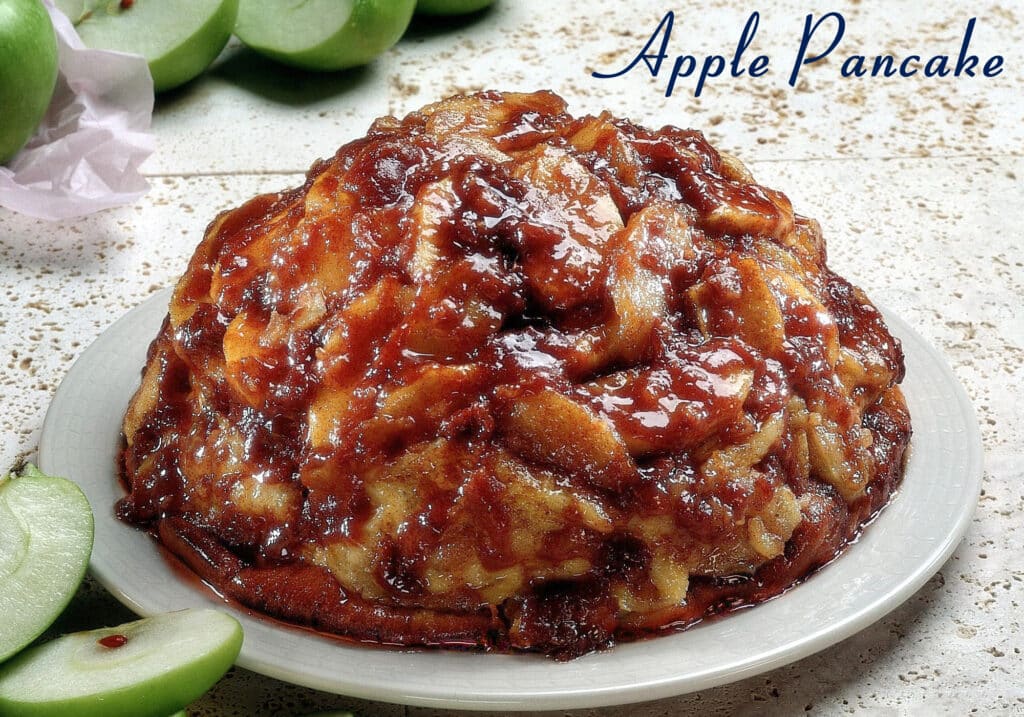Famous Apple Pancake Original Pancake House with fresh apples