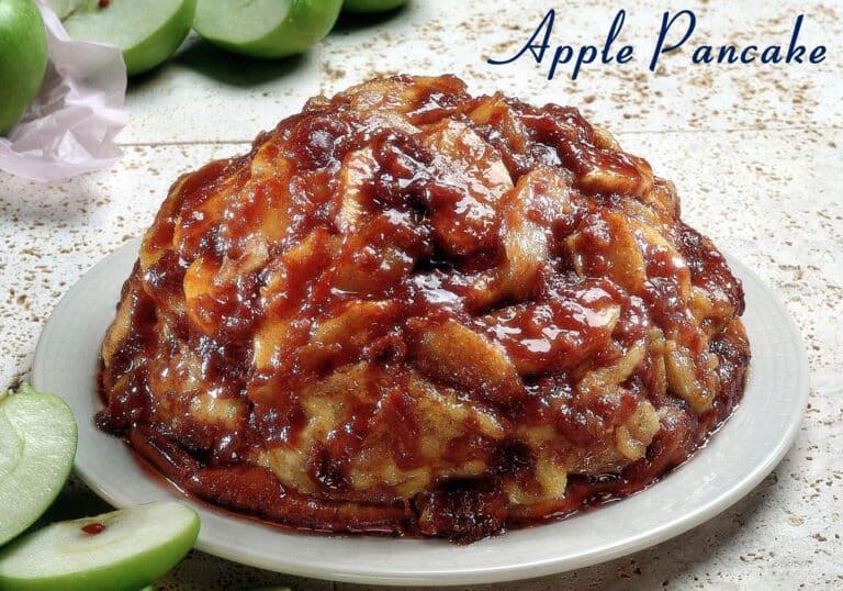 Famous Apple Pancake Original Pancake House with fresh apples