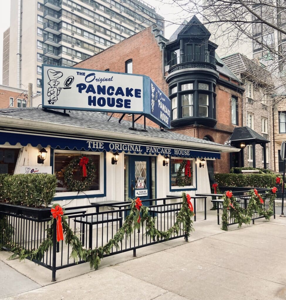 Apple Pancake Original Pancake House at classic Chicago location